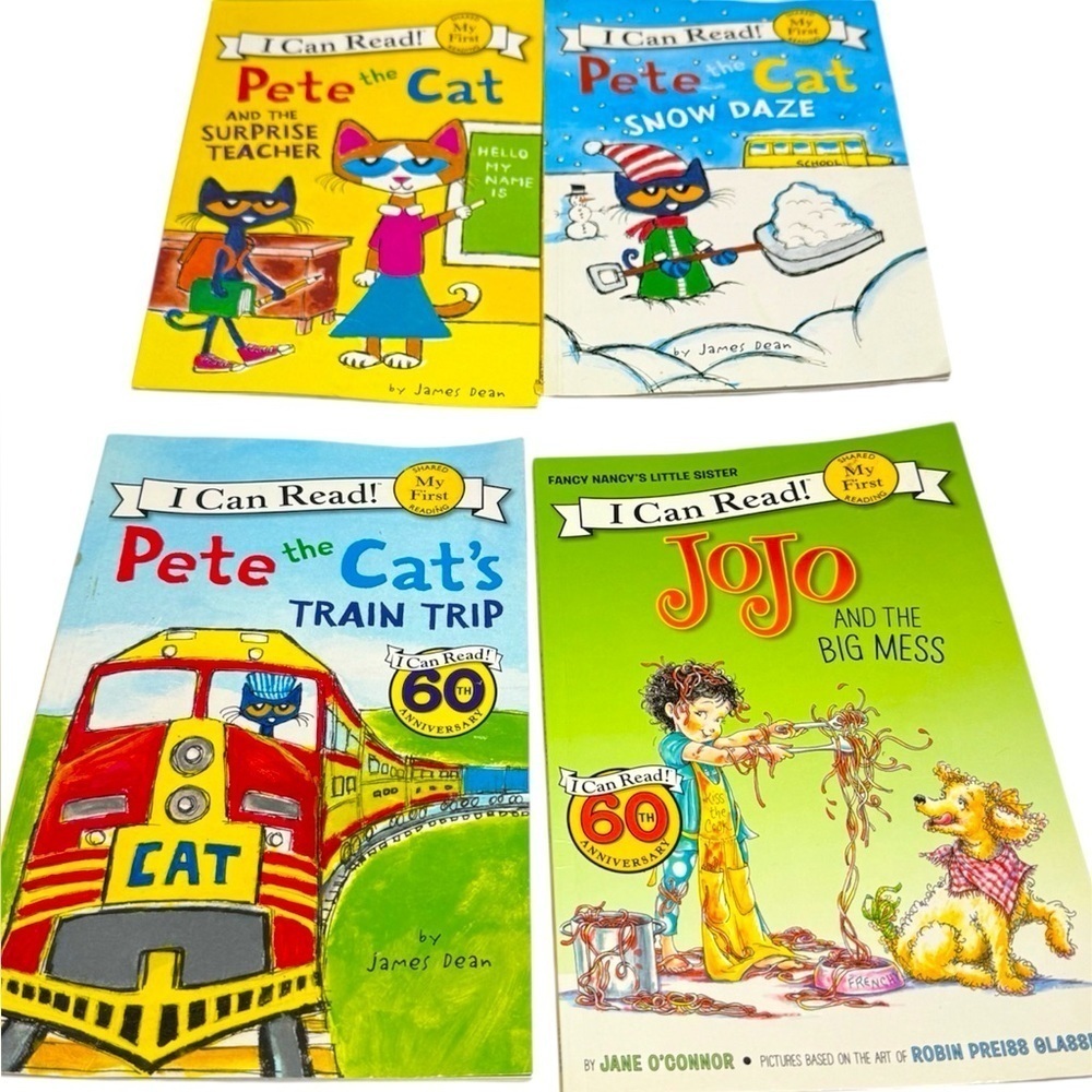 I Can Read Bundle 4 Books. My First Shared Reading.
